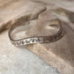 Bohemian Handcrafted Etched Leaf & Vine Pattern Adjustable 925 Sterling Silver Kada/ Cuff