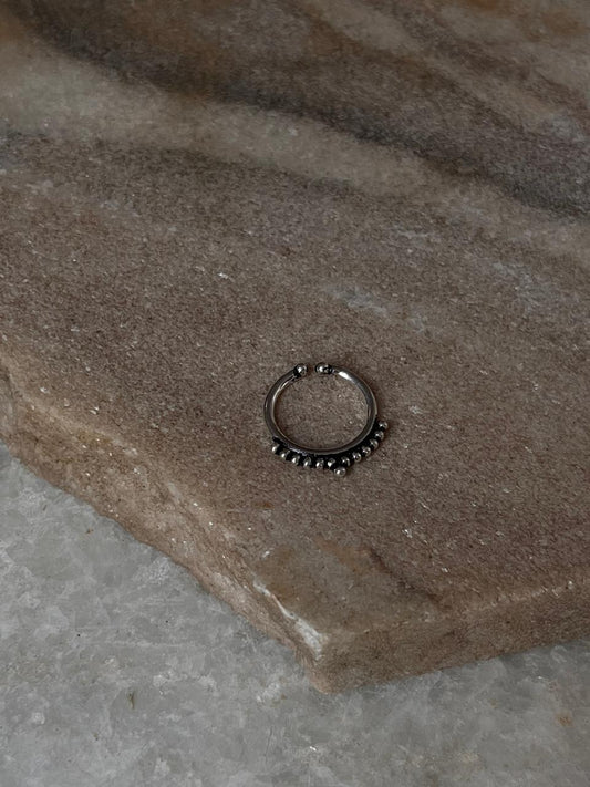 Rawa Boho Septum 925 Sterling Silver Clip On- Design 11