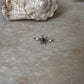 Green Rawa Floral Nose / Helix 925 Sterling Silver Clip On