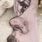 Pink Rawa Nose / Helix 925 Sterling Silver Clip On