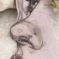 Pink Rawa Nose / Helix 925 Sterling Silver Clip On