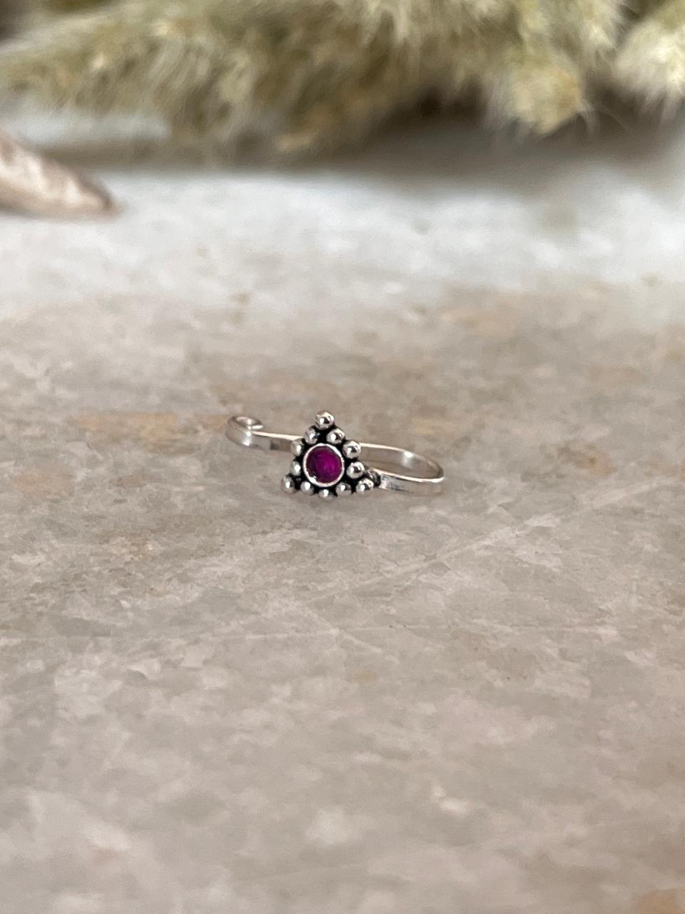Pink Rawa Nose / Helix 925 Sterling Silver Clip On
