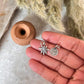 Hemp & Yin Yang Combo 925 Sterling Silver Charm Pendant  