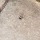Tribal Rawa Green Cz Stone Wired Back 925 Sterling Silver Nose pin