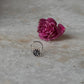 Tribal Rawa White Cz Stone Wired Back 925 Sterling Silver Nose pin