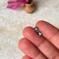 Flower White Cz Stone Studs 925 Sterling Silver Earrings