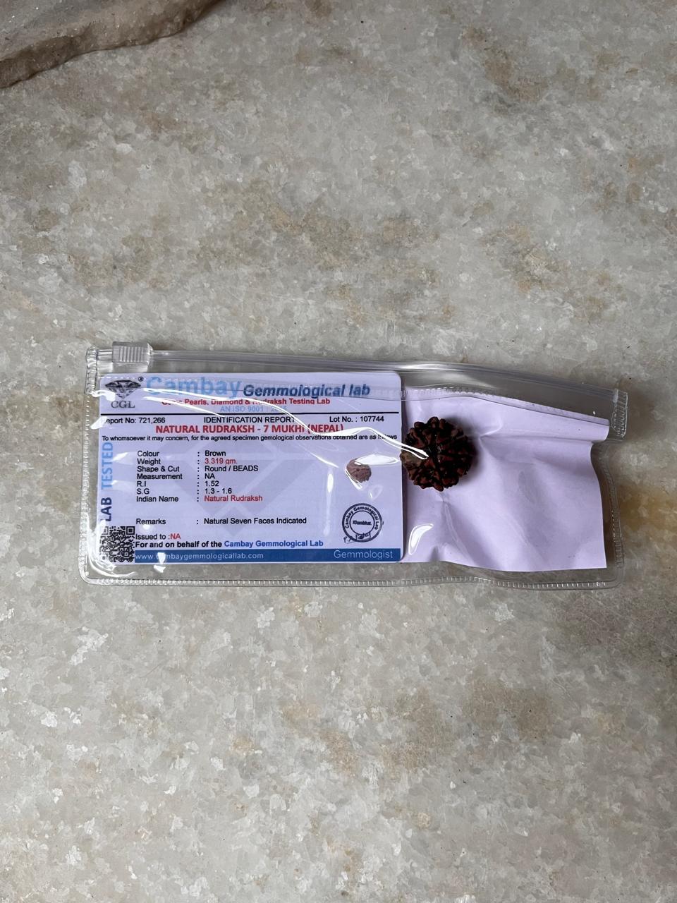 Certified genuine Nepal Rudraksha