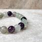 Fluorite Natural Crystal Bracelet 8MM