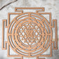 Wooden Shree Yantra For Decor