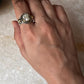 Baroque Pearl Rustic Fusion Handcrafted 925 Sterling Silver Ring