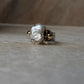 Baroque Pearl Rustic Fusion Handcrafted 925 Sterling Silver Ring