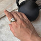 Baroque Pearl Rustic Fusion Handcrafted 925 Sterling Silver Ring