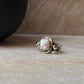Baroque Pearl Rustic Fusion Handcrafted 925 Sterling Silver Ring