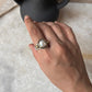 Baroque Pearl Rustic Fusion Handcrafted 925 Sterling Silver Ring