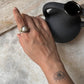 Baroque Pearl Rustic Fusion Handcrafted 925 Sterling Silver Ring