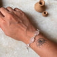 Rose Quartz 925 Sterling Silver Bracelet