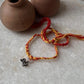 Shiv Damru Reusable 925 Sterling Silver Rakhi  