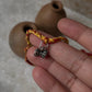 Sterling Silver Rakhi with Shiv Damru Pendant  