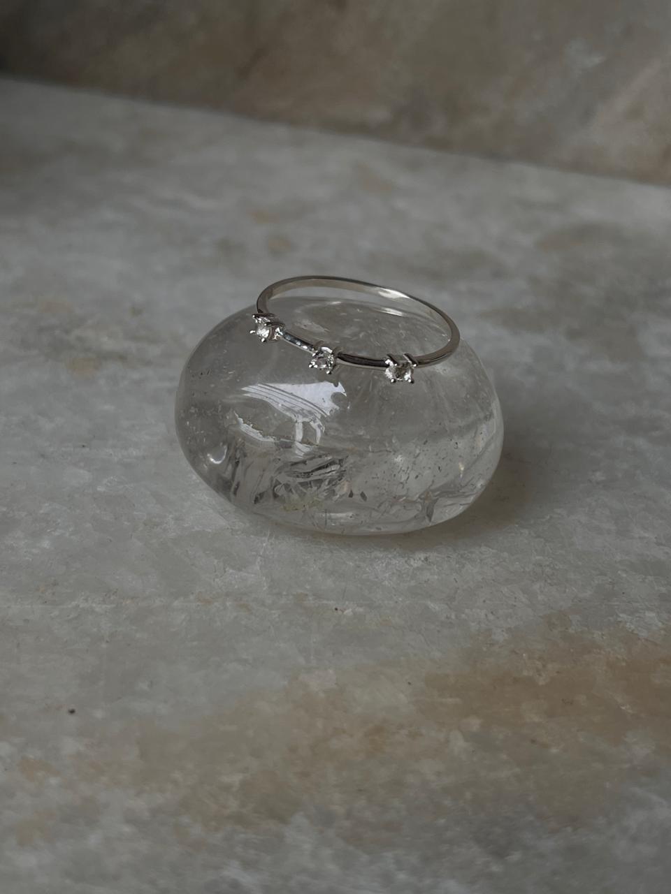 White Topaz Golden Hour 925 Sterling Silver Ring