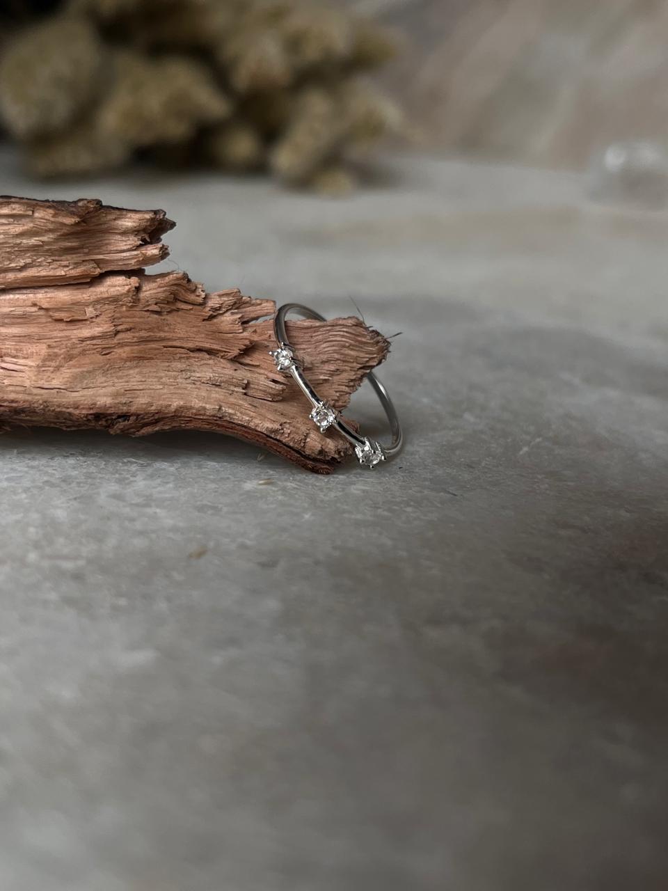 White Topaz Golden Hour 925 Sterling Silver Ring