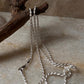 Handcrafted sterling silver twisted chain unisex