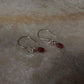 Blossom-inspired earrings with pink tourmaline and pearls  