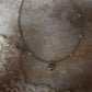 Fresh water pearl and aquamarine gemstone choker