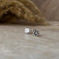  Classic Round 7mm Cubic Zirconia Sterling Silver Studs  