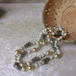 Luxury 925 sterling silver necklace with freshwater pearls and beads