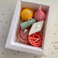 Set of 6 mithai inspired scented candles for Diwali gifting