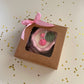 Luxury sea shell pink lotus pond candle for gifting