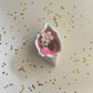 Eco-friendly white seashell container flower garden soy candle