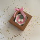 Festive white lotus handcrafted candle for Diwali celebrations