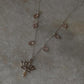 925 Sterling Silver Pink Tourmaline, Fresh Water Pearls Divine Lotus Handcrafted Necklace