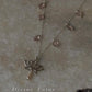 925 Sterling Silver Pink Tourmaline, Fresh Water Pearls Divine Lotus Handcrafted Necklace