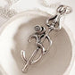 Sterling Silver Om Trishul Pendant