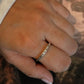 Tribal Engraved Side 1 Ring