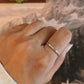 Line Dot Tribal Band Ring
