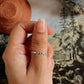 thin link band ring