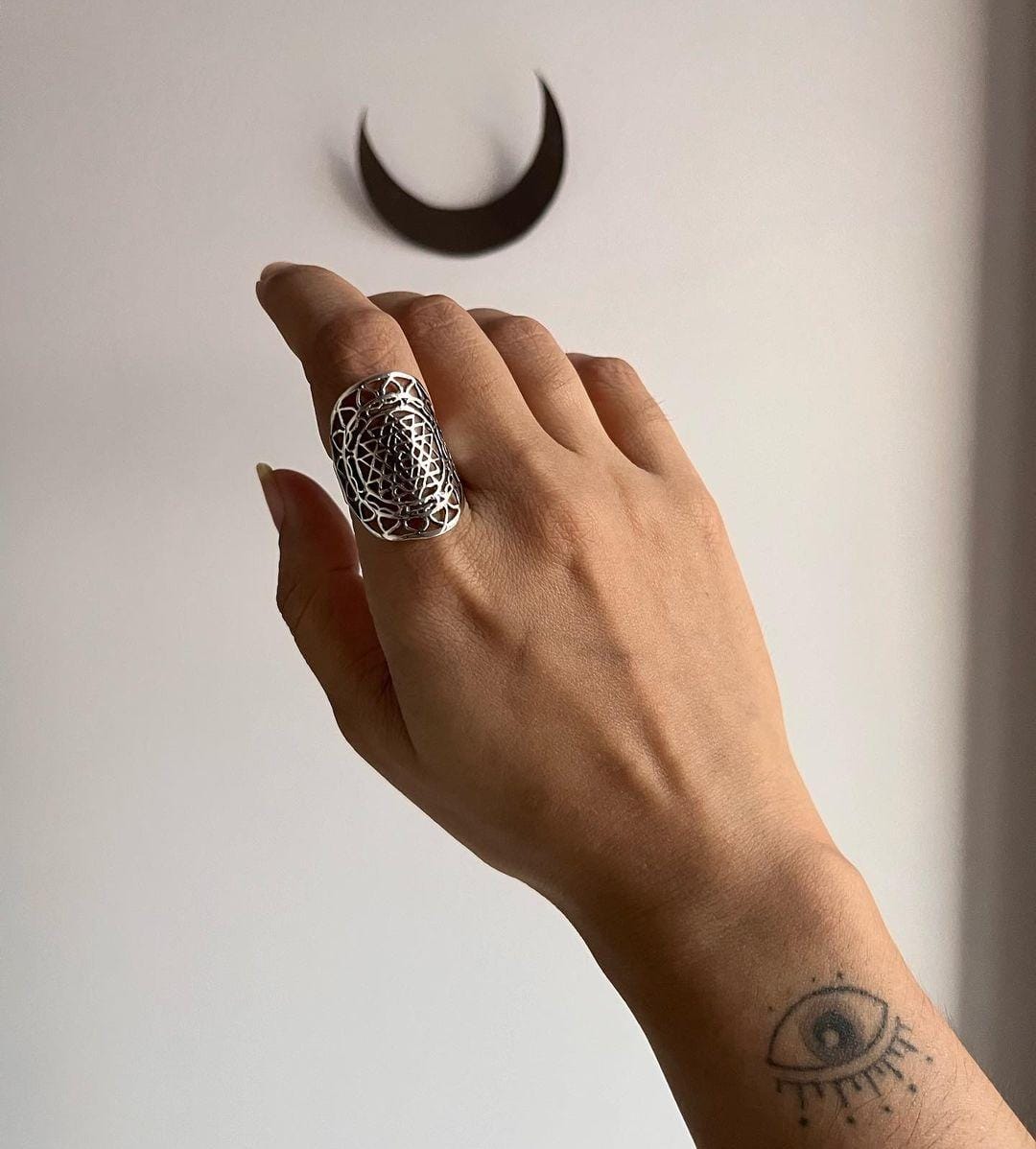 shree yantra ring