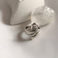 sculpture knot ring