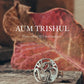 Shiv Shakti Round Silver Ring