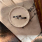 Adjustable Silver Ring for Couples with Waves, Moon, Stars, Mountain, Pine Tree, and Sun