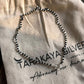 Timeless Full Black Beaded Anklet in 925 Silver