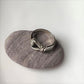 Elegant Knot Silver Ring Unisex Band