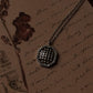 Modern Octagon Silver Pendant Necklace