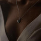Charming crab 2 pendant necklace in sterling silver