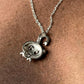 Elegant silver necklace featuring a unique crab 2 pendant