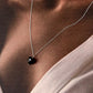 Love and Passion Garnet Heart Necklace