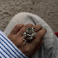 Elegant Blooming Beauty Bohemian Silver 925 Ring